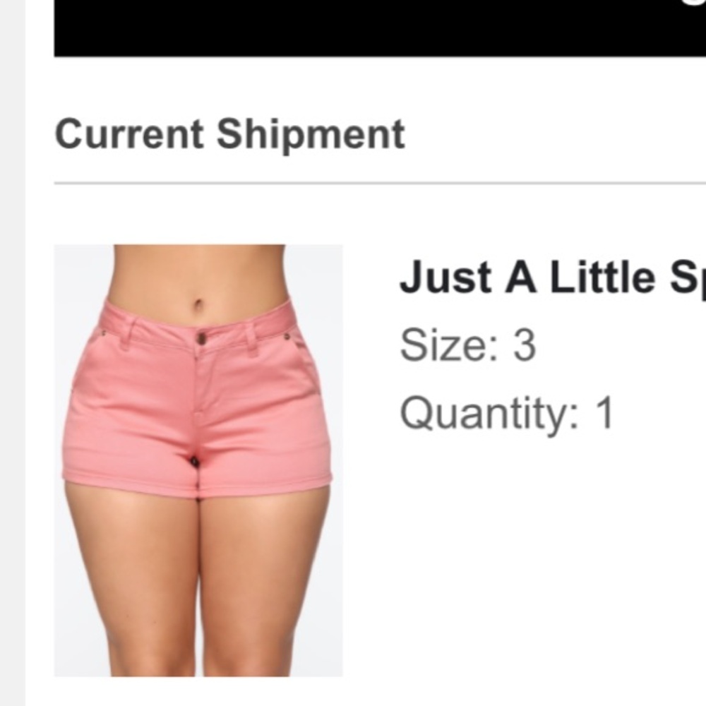 Women's Pink Shorts